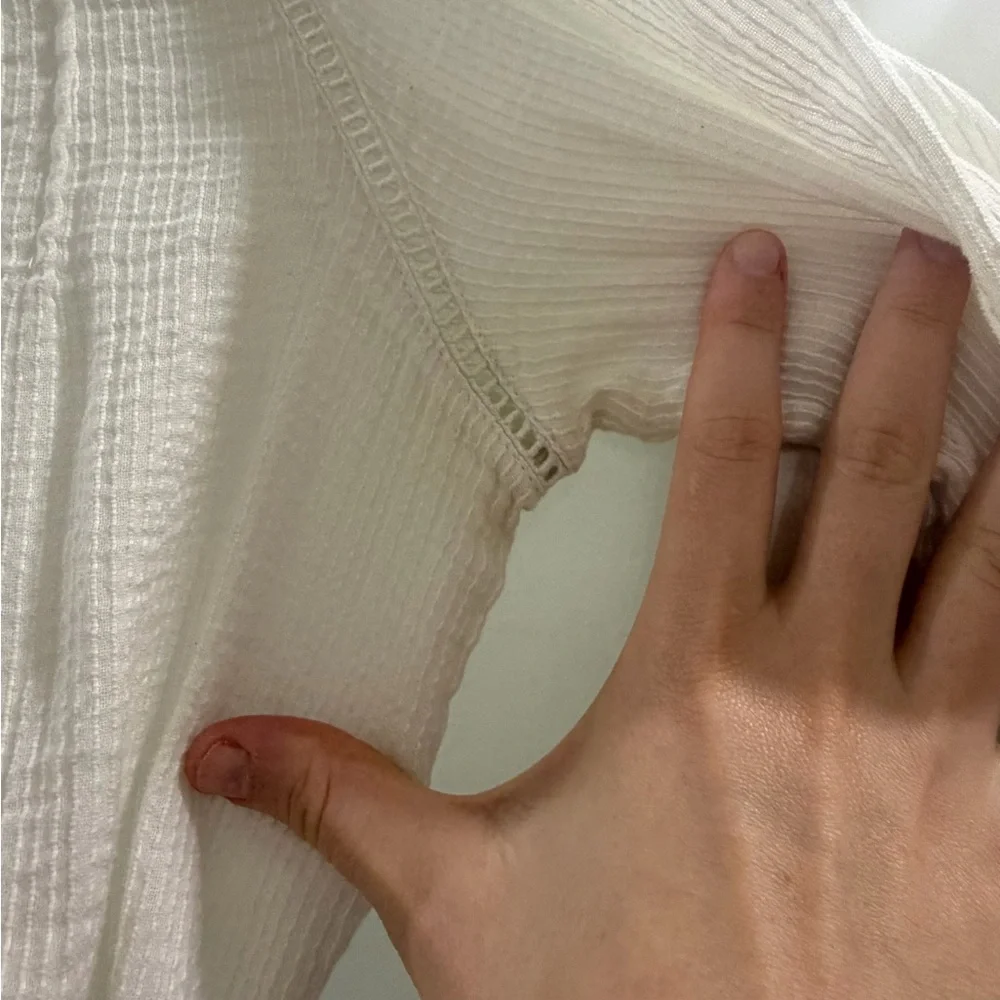 Faherty Willa Ruffled Blouse - Picture 3 of 4